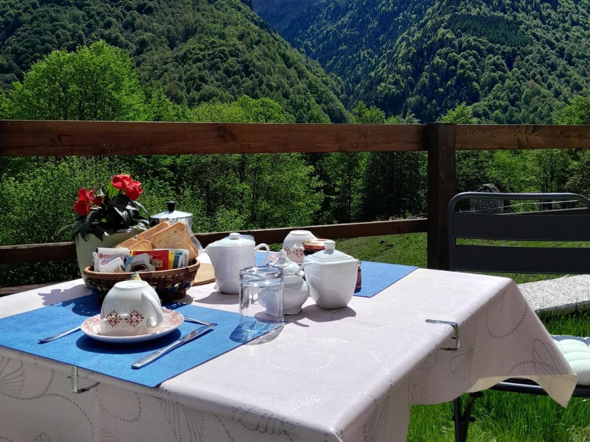 Anzino Casa All'Alpe Gaggetto B & B מראה חיצוני תמונה